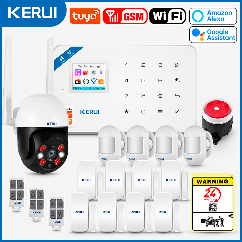 Home Security Front Door Camera - KERUI W181 Tuya WIFI inteligente sistema