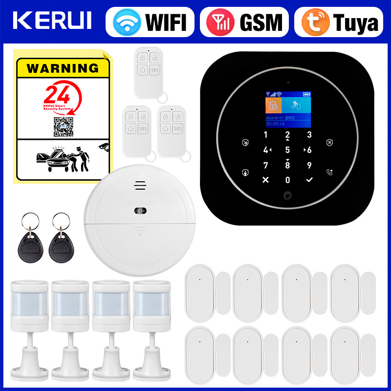 Sim Gsm Alarm - KERUI G12 inalámbrico Tuya Kit de