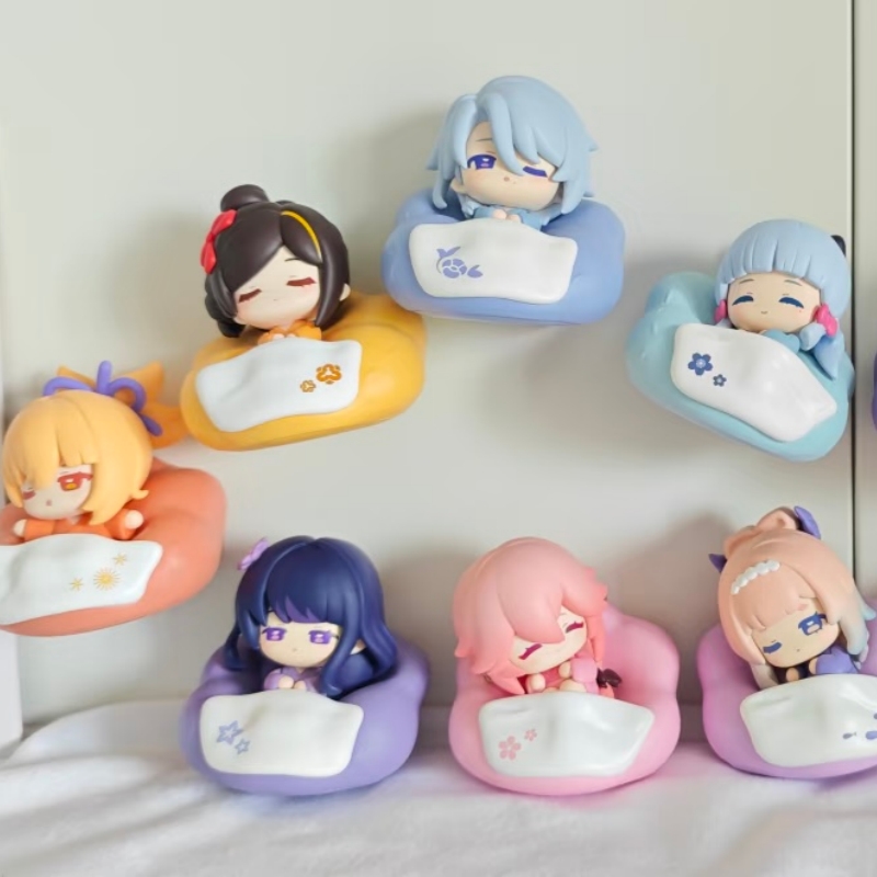 Home Security Items - Imán de nevera Chibi de Genshin