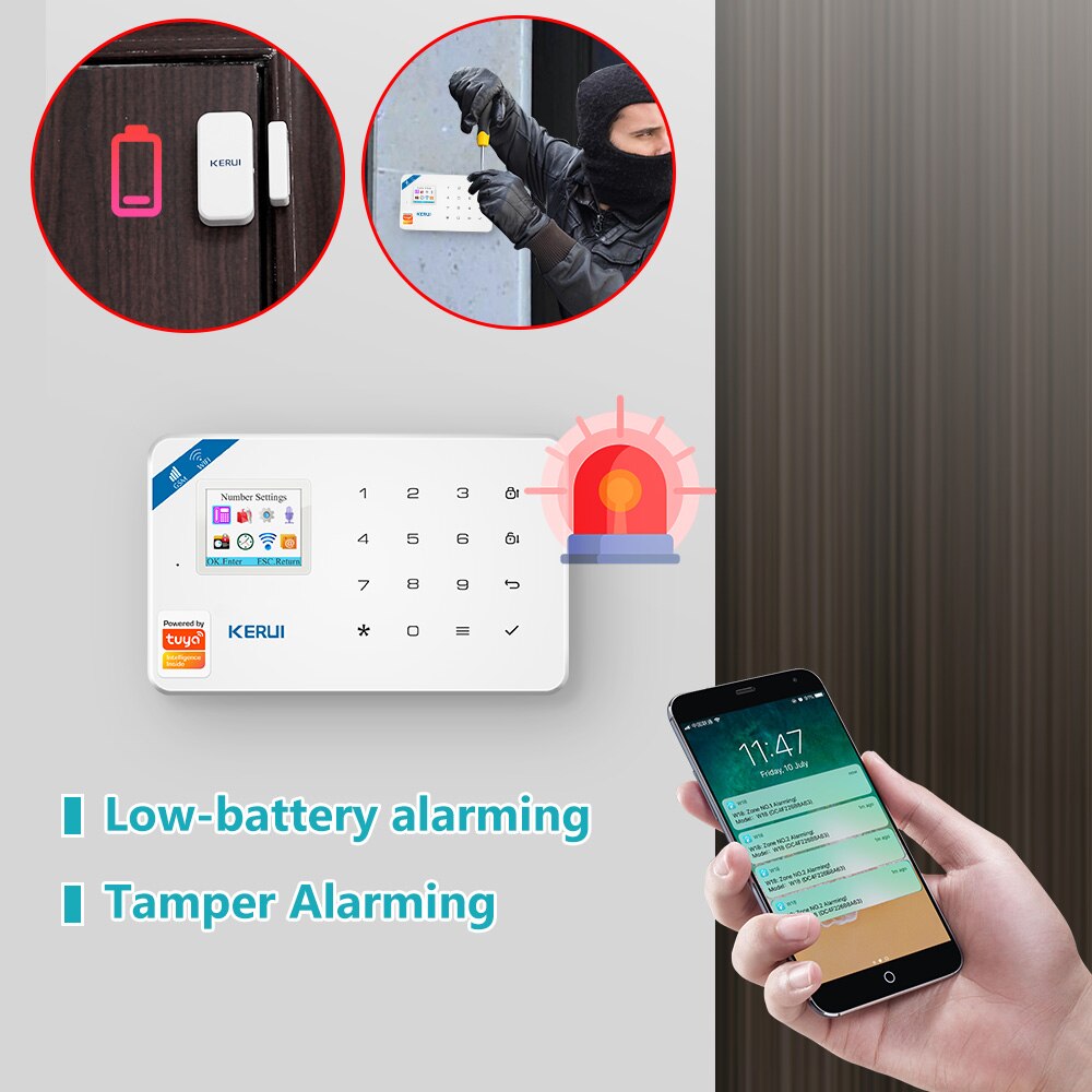 KERUI W181 Tuya WIFI inteligen - Home Security Front Door Camera reseña y precio