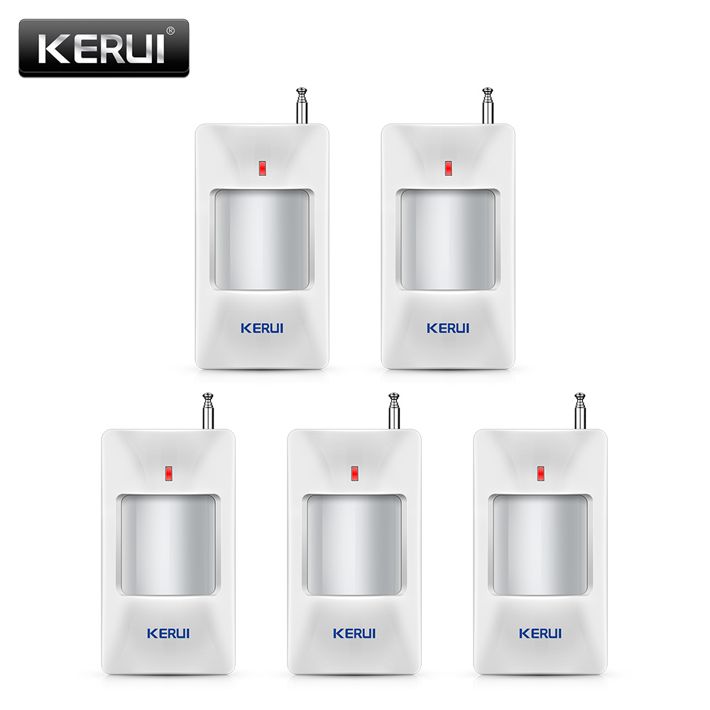 KERUI Sensor de movimiento PIR - Sim Gsm Alarm reseña y precio