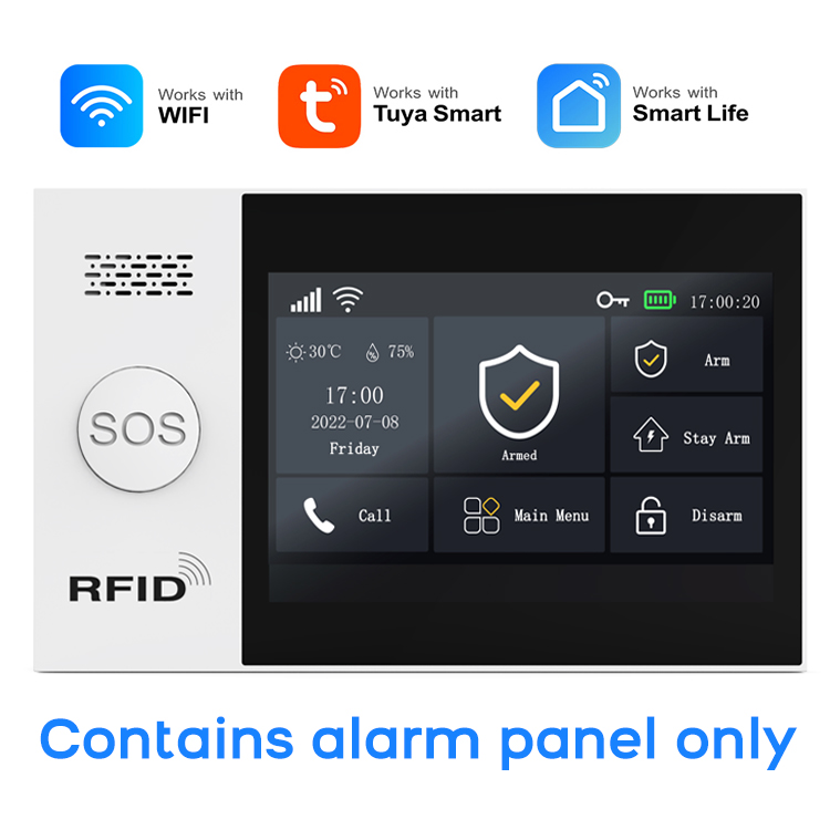 PG-107 Tuya inalámbrico WIFI e - Sim Gsm Alarm reseña y precio