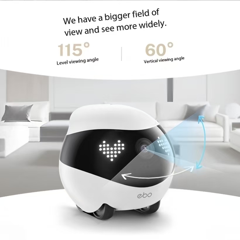 Enabot EBO AIR 2 Robot compañe - Home Security Robots reseña y precio