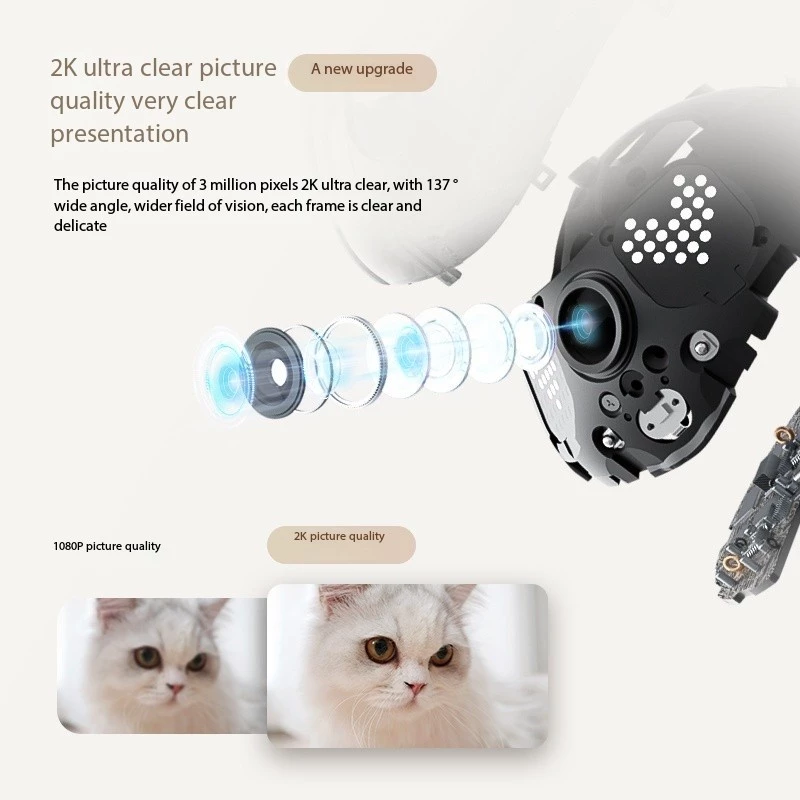 Enabot EBO AIR 2 Robot compañe - Home Security Robots reseña y precio