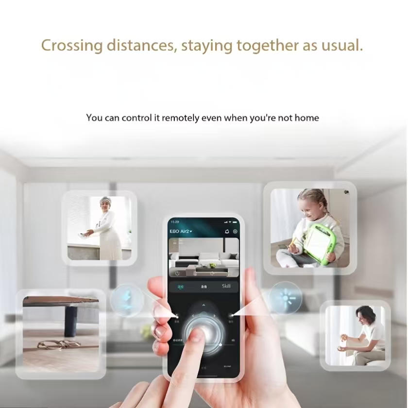 Enabot EBO AIR 2 Robot compañe - Home Security Robots reseña y precio