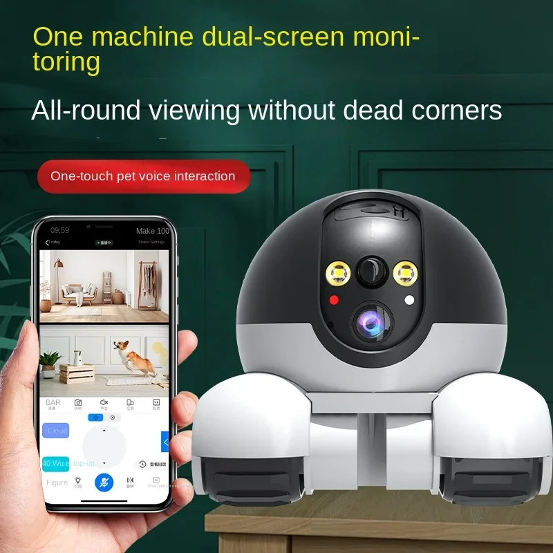 Cámara IP de 2MP, 5G, WiFi, cá - Home Security Robots reseña y precio
