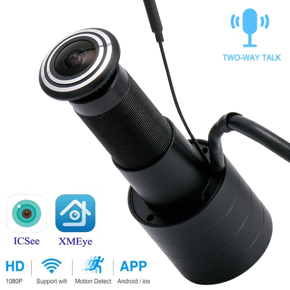 1080P Audio POE HD puerta inte - Home Security Front Door Camera reseña y precio