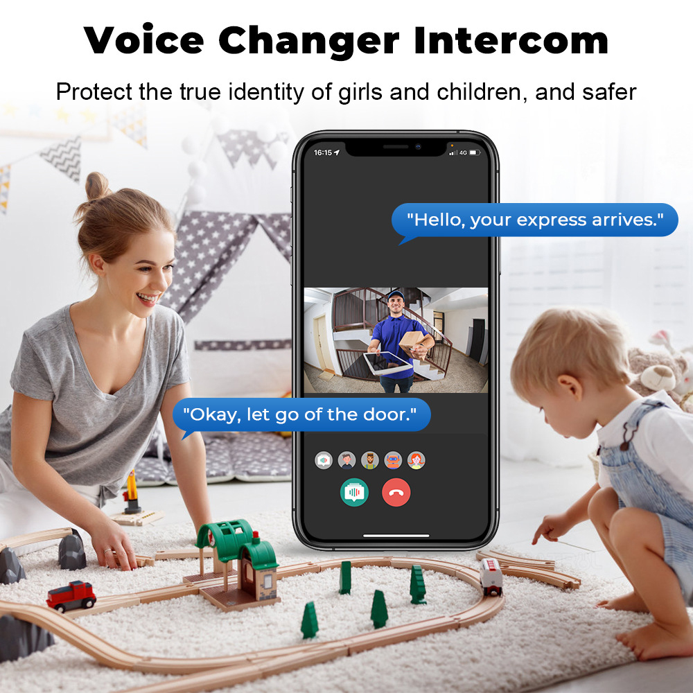 Tuya WiFi Video timbre inalámb - Home Security Front Door Camera reseña y precio