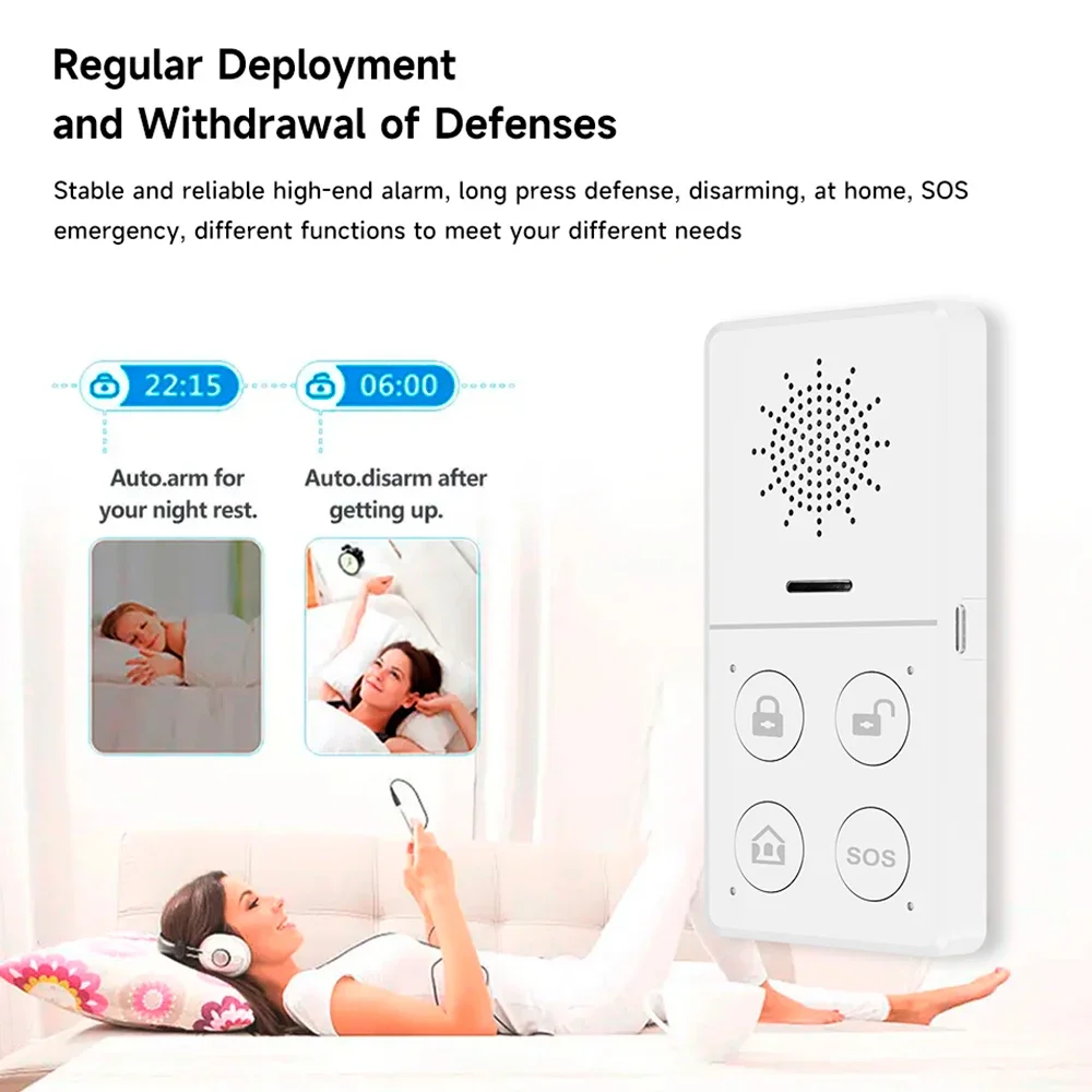 Sistema de alarma inteligente  - Sim Gsm Alarm reseña y precio
