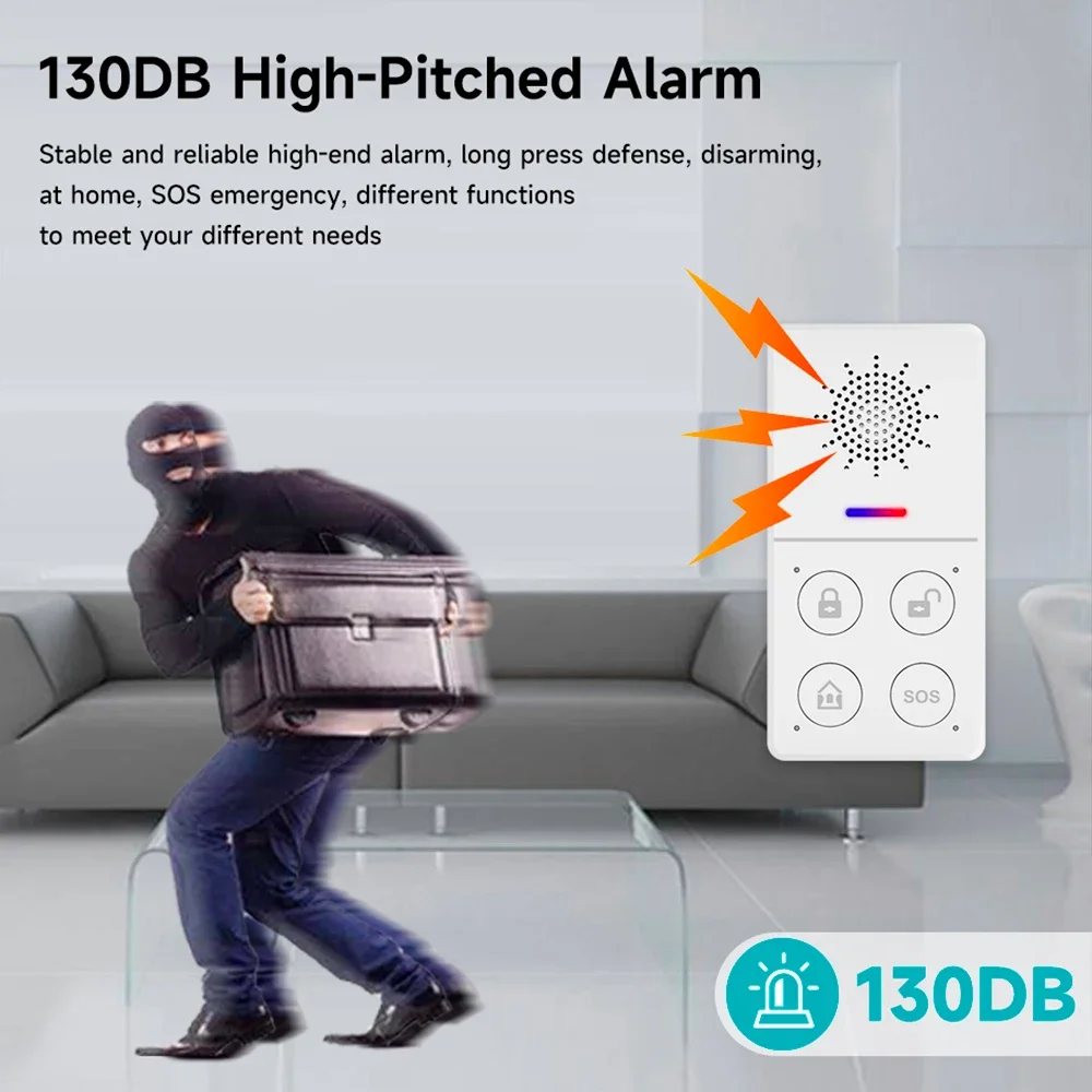 Sistema de alarma inteligente  - Sim Gsm Alarm reseña y precio