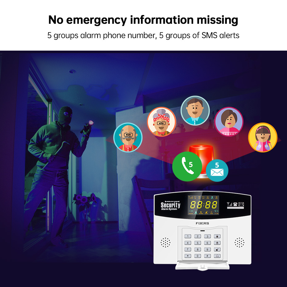 Fuers Tuya Kit de sistema de a - Home Security Front Door Camera reseña y precio