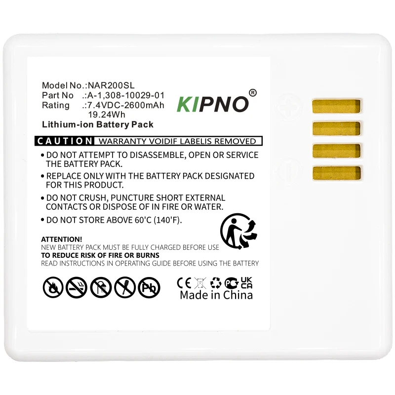 KIPNO batería de repuesto A-1  - Home Security Battery Replacement reseña y precio