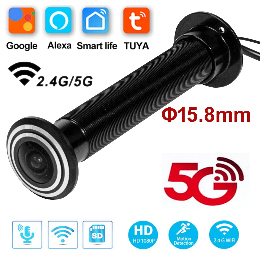 5G 2,4G WIFI 16MM Tuya Wifi cá - Home Security Front Door Camera reseña y precio