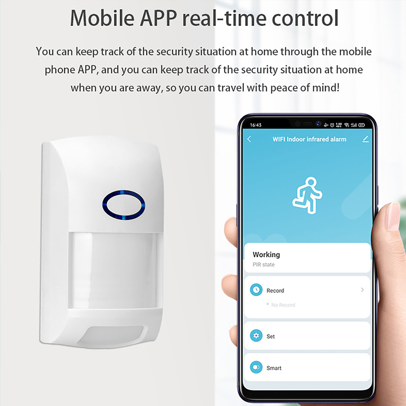 Sensor de movimiento PIR intel - Sim Gsm Alarm reseña y precio