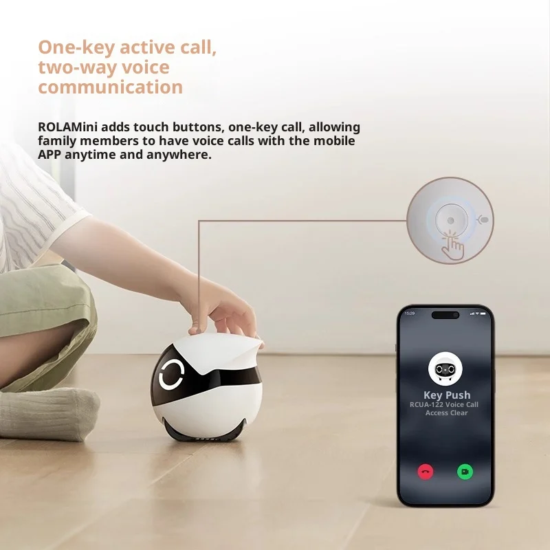 Enabot ROLA Mini Robot intelig - Home Security Robots reseña y precio