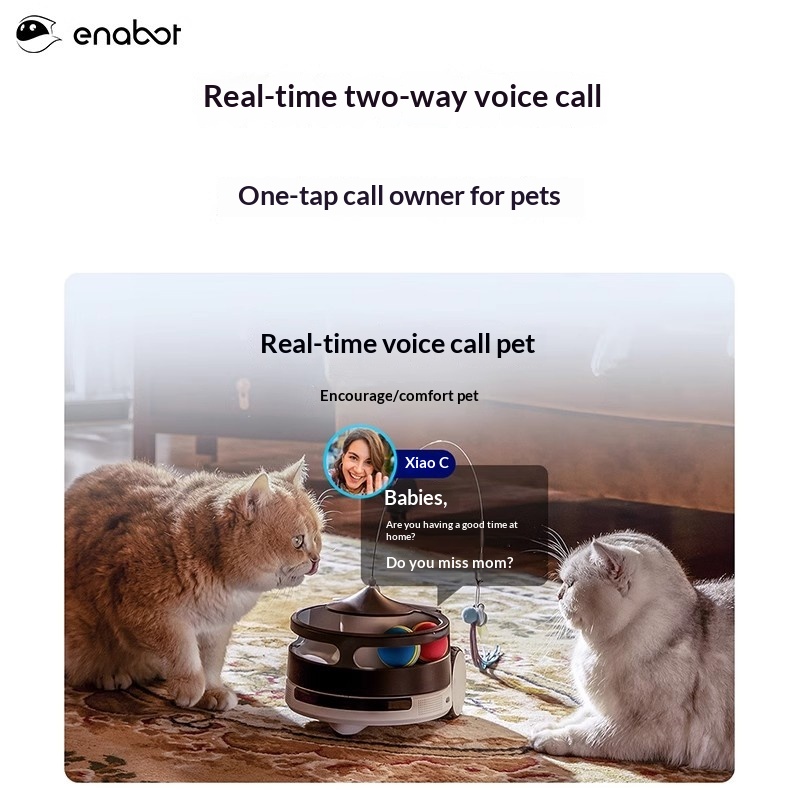 Enabot ROLA PetPal Robot intel - Home Security Robot reseña y precio