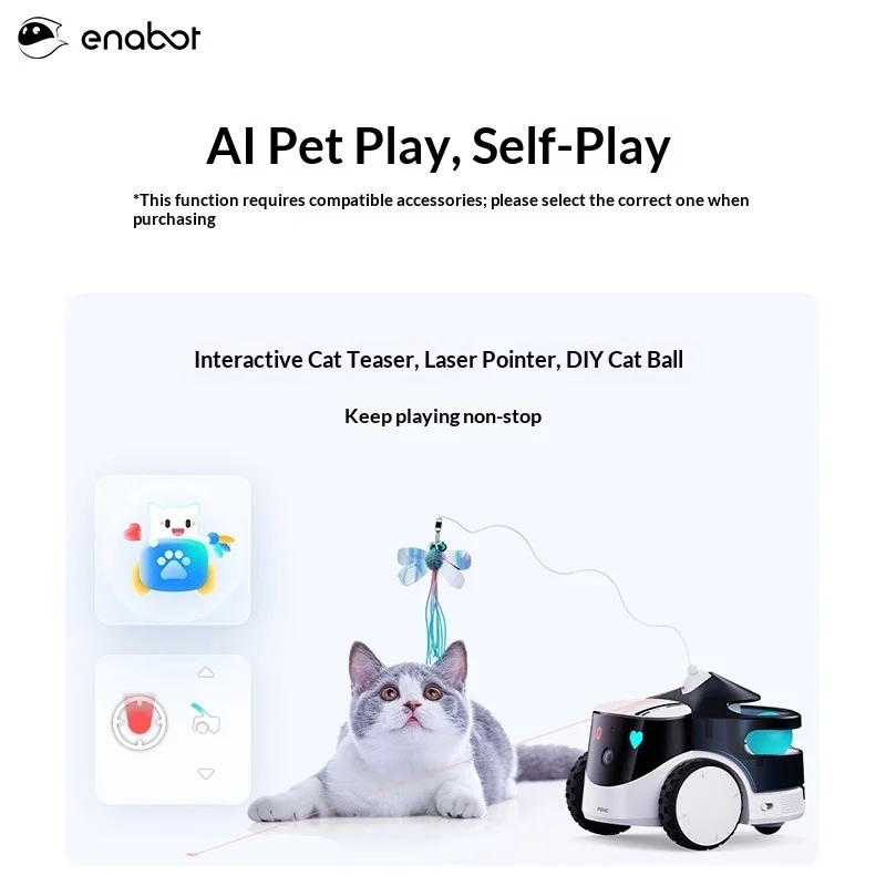 Enabot ROLA PetPal Robot intel - Home Security Robot reseña y precio