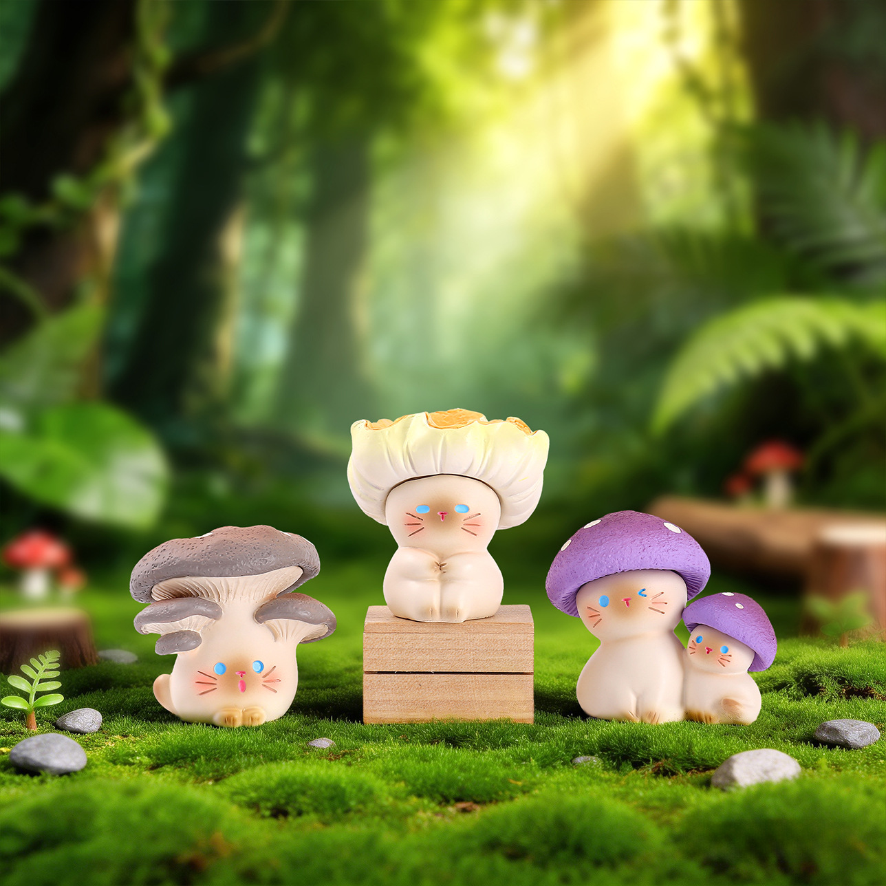 Caja Sorpresa Mushroom Meow, L - Home Security Items reseña y precio
