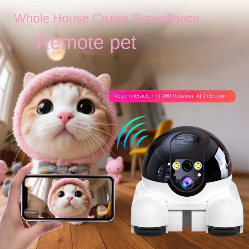 Nueva Cámara WIFI HD 1080P PTZ - Home Security Robots reseña y precio