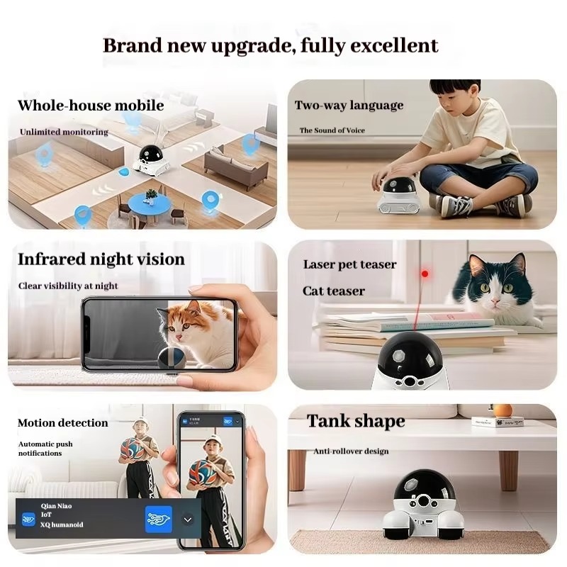 Nuevo Robot Inteligente para M - Home Security Robots reseña y precio