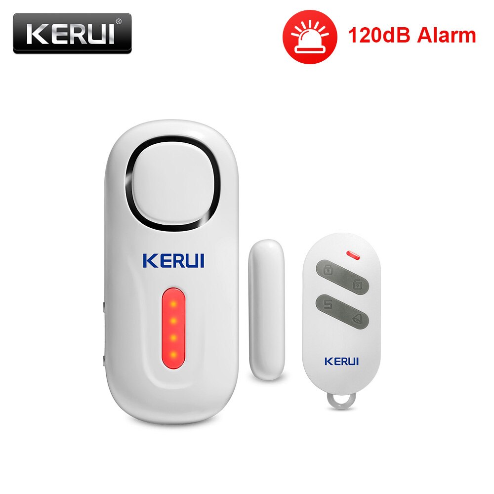 KERUI 120DB inalámbrico puerta - Sim Gsm Alarm reseña y precio