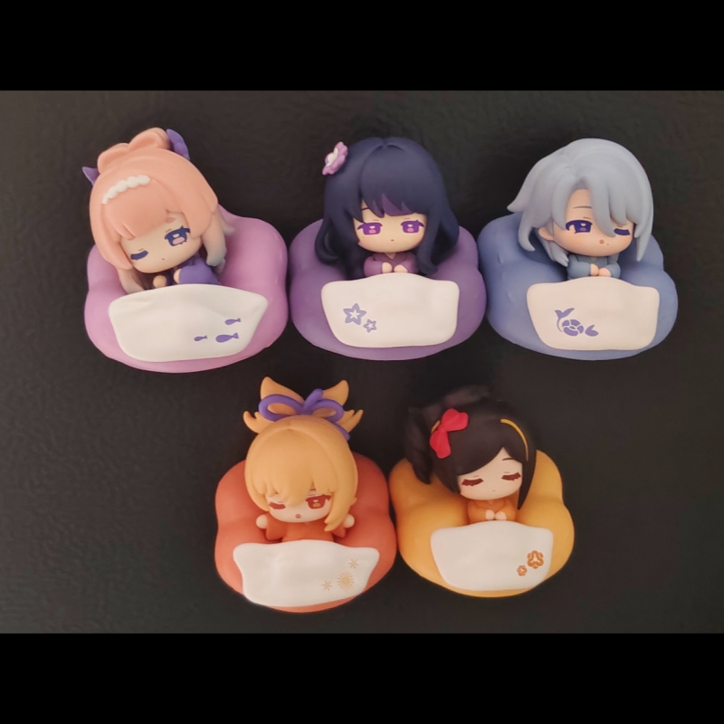 Imán de nevera Chibi de Genshi - Home Security Items reseña y precio